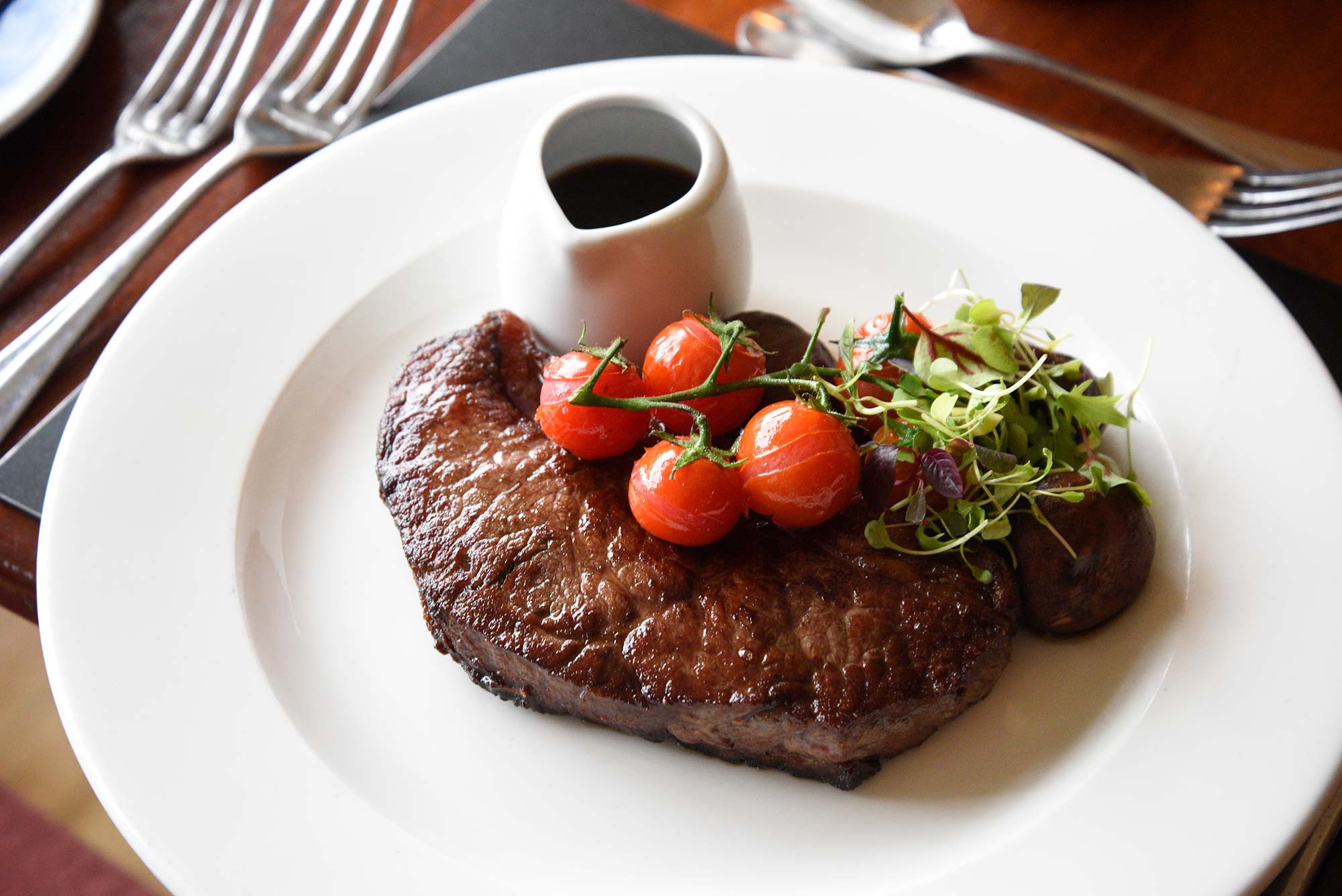 Steak and Chips available at our Dunvegan Restaurant