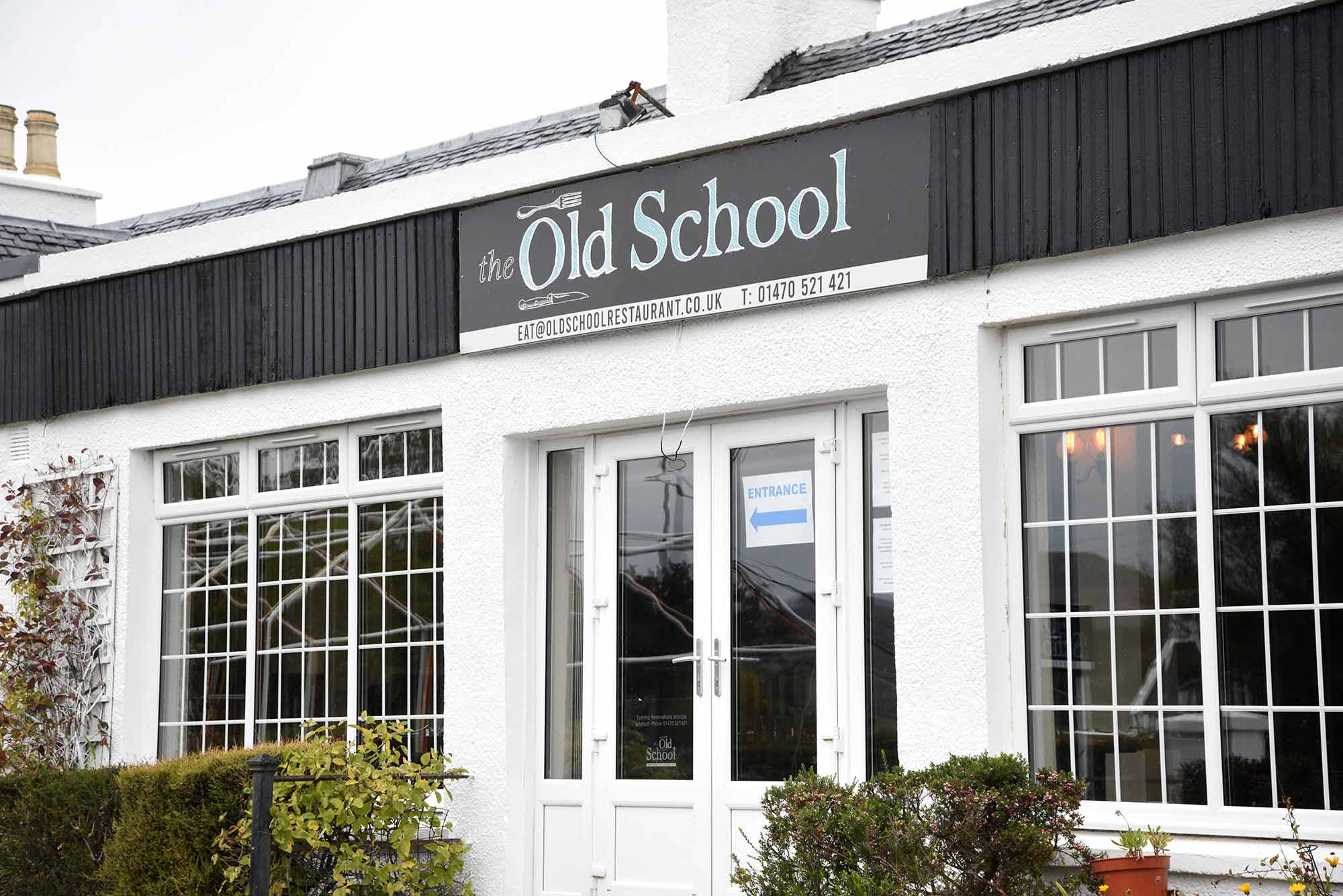 The Old School Restaurant in Dunvegan exterior